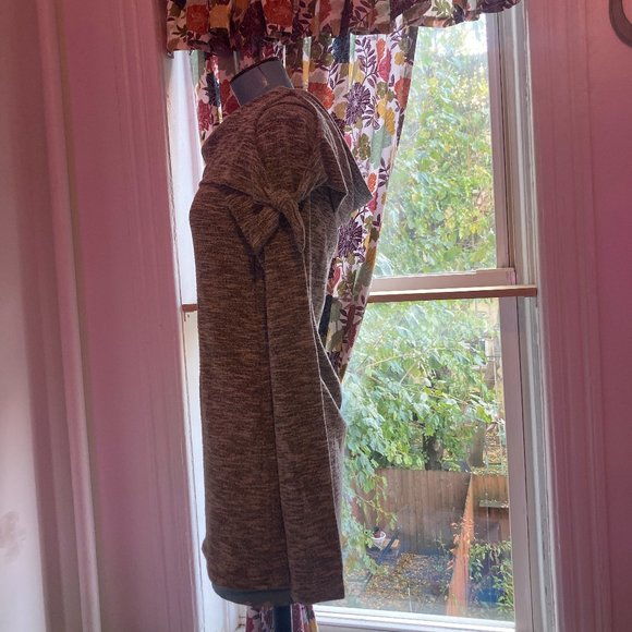 Heather grey maternity sweater -- A Pea in the Pod - Picture 3 of 3